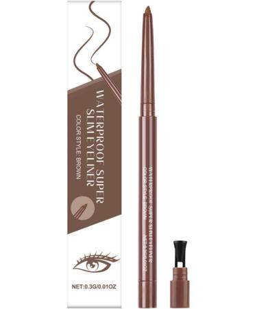 WJnflQN Gel Eye Liner Erase Resistant Gel Kajal for Women and Girls for Daily Makeup Routine for Events Brows at Home on the Go Ladies Brown - Buy Online on GoSupps.com