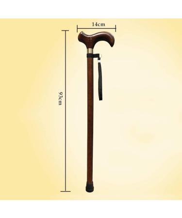 Male and Female Walking Sticks Solid Wood Cane Elderly Crutches T-Handle 93cm Long Can Be Truncated As Needed Interesting - Buy Online on GoSupps.com