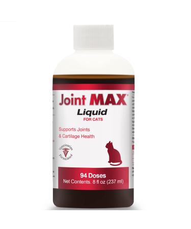 Joint MAX Liquid for Cats - Vitamins, Minerals, Antioxidants - Maximum Joint Health Supplement for Cats - 8 fl oz