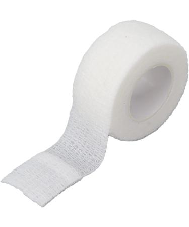 Self Adhesive Bandage Wrap - 10 Rolls 1" x 2 Yards - Breathable Elastic Cohesive Tape for Athletic Support (White) - International Shipping Available - Buy Online on GoSupps.com