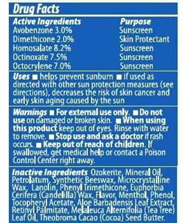 Dermatone Coconut Lip Balm SPF 30 - Moisturizing Long Lasting & Water Resistant | Aloe Tea Tree Oil & Cocoa Seed Butter | Made in USA | Broad-Spectrum Protection | 0.15 oz - Buy Online on GoSupps.com