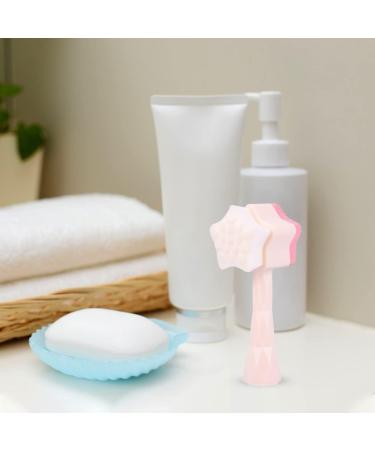 Face Exfoliating Brush 2 in 1 Manual Face Brush Cleanser Dual Face Manual Facial Brush Exfoliating Facial Brush Silicone Facial Scrubber Manual Random Color Skin Scrub Brush 13x5cm 1.0 - Buy Online on GoSupps.com