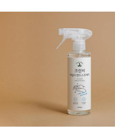 Clean B Daily Hand Wash Spray 13.5 Fl Oz | No-Rinse Hand Cleaner Food-Grade Ingredients Refreshing Eucalyptus & 7 Herbal Blend - Buy Online on GoSupps.com