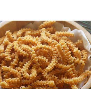Saras Murukku 200g (Pack of 5) | Crunchy South Indian Snack | Authentic Recipe | Ready To Eat | Classic Snacks | Savory Snacks Butter 200 g (Pack of 5) - Buy Online on GoSupps.com