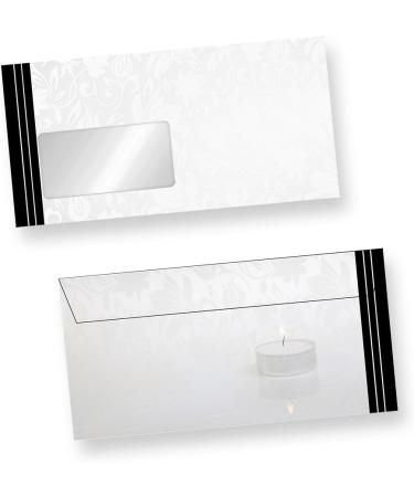 Premium Betting Paper Set for Grief - 25 A4 Letterhead Sets with Windowed Funeral Envelopes - International Shipping Available - Buy Online on GoSupps.com