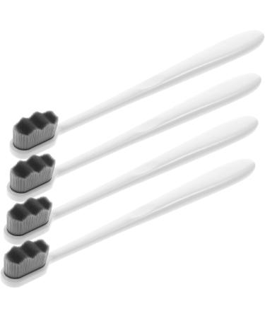 Minkissy 8pcs Soft Portable Travel Toothbrushes - Nylon Daily Toothbrushes for Adults & Kids - Aesthetic Foldable Design in Round PP Tube - Perfect for Travel - Buy Online on GoSupps.com