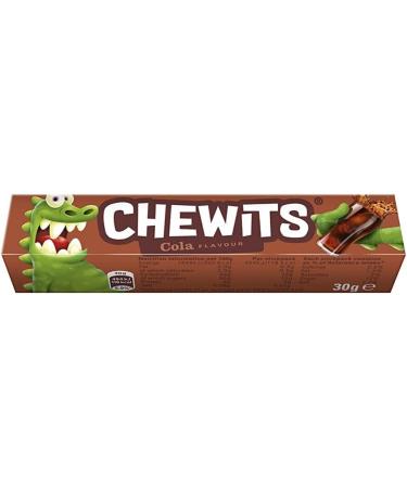 CHEWITS Fruity Flavoured Sweets Candy Bars (COLA - 30g x 5 Packs) Delicious Tasty And Twisty Treat Gift Hamper - Buy Online on GoSupps.com