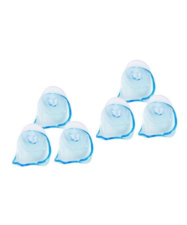 Beaupretty 6 Stk Razor holder For the shower razor wall hook shaver organizer hook shaver hook stand facilitation razor plane holder razor holder with suction cup manual razor frame