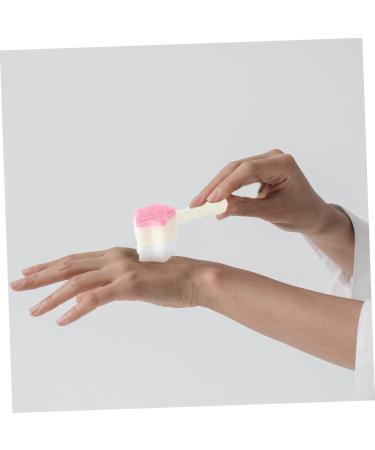 Deep Cleansing Facial Scrubber Manual Facial Brush Mens Face Scrubber Bath Scrubber Facial Cleansing Brush Manual Skin Scrub Brush Gentle Facial Portable Skin Care Brush Travel - Buy Online on GoSupps.com