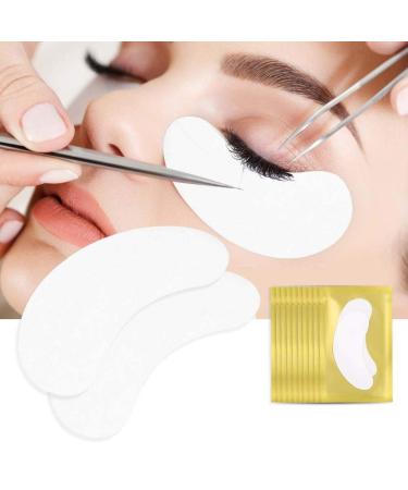 Eye pads eye pads - hydrogel eye pads for eyelash extensions Eye gel patches collagen eye mask extensions eye eyelash (50 S tze gold)