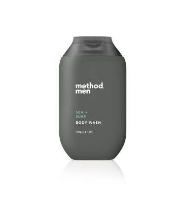 Method Sea and Surf Mens Body Wash  3.4 Ounce Sea + Surf 3.4 Fl Oz (Pack of 1)