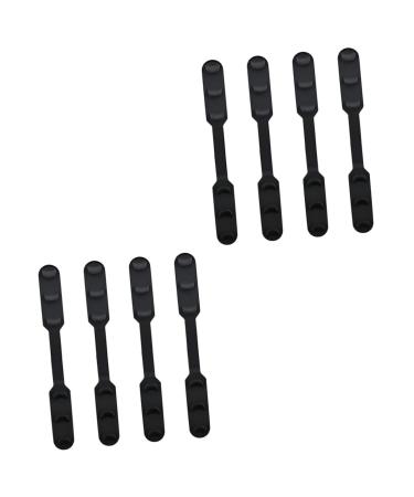 Minkissy 8 STK Elastic mask strap buckle children's earrings coupling extension mask extension buckle.