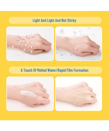 Face Sunscreen for Women Moisturizing Sunscreen Cream SPF 60+++ Add Vitamin C Fight UV Rays Oil-Free and Anti-Aging Daily Sun Care All Skin Types 80g - Buy Online on GoSupps.com
