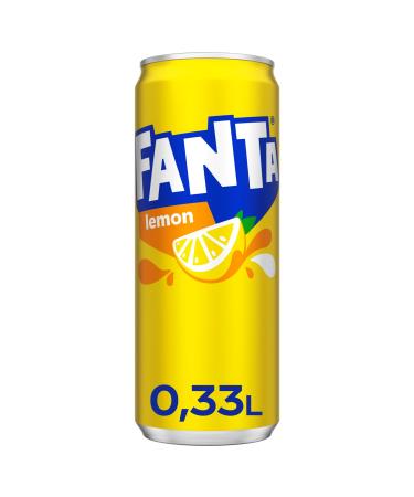 Buy Fanta Lemon - Calorie Reduced Sparkling Soft Drink (24 x 330 ml) | Fruity Refreshment International Shipping - Buy Online on GoSupps.com
