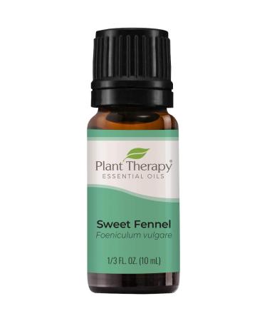 Plant Therapy Sweet Fennel Essential Oil 10 mL (1/3 oz) 100% Pure Undiluted Therapeutic Grade