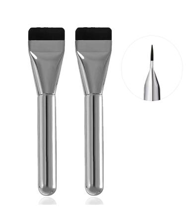 Flat Foundation Brush for Liquid Makeup Liquid Foundation Brush Premium Makeup Foundation Brush Set for Liquid Cream Foundation Concealer Brush Makeup Brushes Flawless Makeup Application