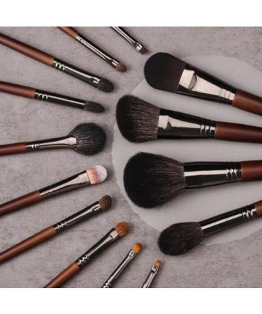 DFHBFG Makeup Brush Set - 14 Wooden Handle Beauty Tools | Complete Makeup Brush Collection - Buy Online on GoSupps.com