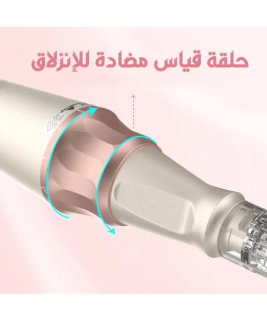 Original Derma Pen Mr.Pin E30 Plus - Wireless with 20 pcs Replacement Cartridges Different Sizes - For Skin and Hair Care - Buy Online on GoSupps.com