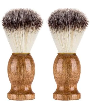 AILIFE Badger Hair Shaving Brush for Men | Premium Barber Tool with Wood Handle | Perfect for Facial & Beard Care | International Shipping - Buy Online on GoSupps.com