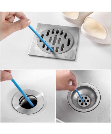 Drain Sticks x60 Easy to Use Fast & Effective Drain Cleaning Sticks for Sinks Baths & Showers - Prevents Build Up Blockages & Bad Smells in Kitchens & Bathrooms - Buy Online on GoSupps.com