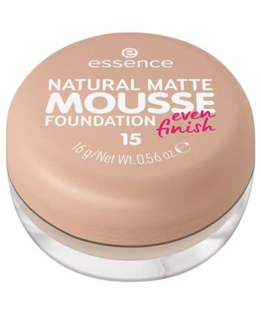 essence Essence Natural Matte Mousse Foundation Mattifying Covering Fast Result Matte (16G)