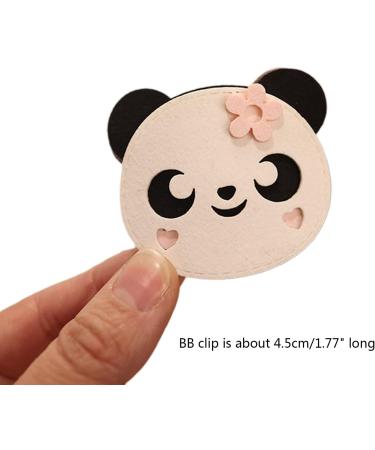 amangul Girls Hair Clips Lovely Barrettes for Cartoon Panda Shape Stereo Hairpin Metal Hair Clips for Toddler Hair Decor - Buy Online on GoSupps.com