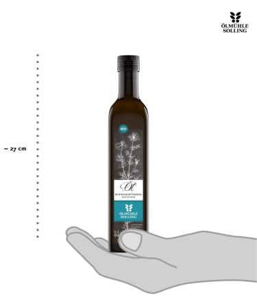  lm hle Solling Organic Egyptian Black Cumin Oil - Cold Pressed Nigella Sativa - 500ml - Premium Quality - Buy Online on GoSupps.com