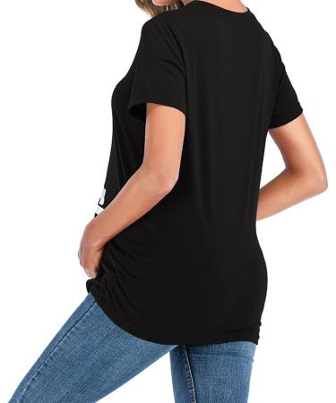 Maternity Funny Pregnancy Tee | Cute Baby Pregnant Women T-Shirt - Black XL - Buy Online on GoSupps.com