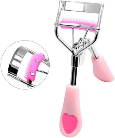 Buy Eyelash Curlers & Extension Kit - Pink Wide Angle Carbon Steel Brush for Perfect Makeup - International Shipping Available - Buy Online on GoSupps.com