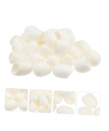 Mipcase 100pcs Anti Silkworm Facial Bandana - Natural Silk Cocoons Exfoliator & Face Scrub | Beauty Care for Men - Buy Online on GoSupps.com