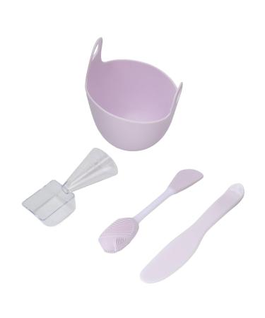 Soft Reusable Silicone Face Mask Mixing Bowl Set with Spoon Brush - Ideal for Beauty Salons | International Shipping - Buy Online on GoSupps.com
