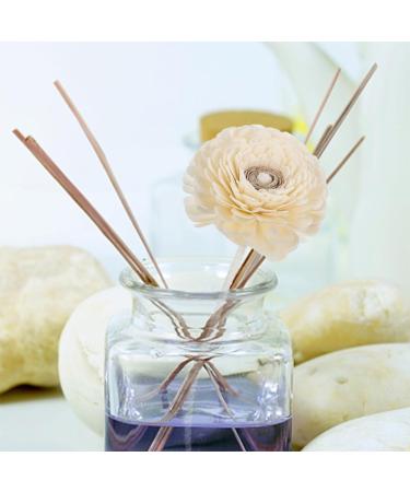 Alipis 4pcs Cotton Flower Diffuser | Essential Oil Aroma Refills & Decorative Stickers for Home Fragrance - Buy Online on GoSupps.com