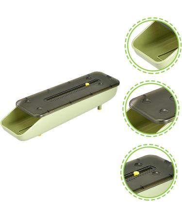 GLEAVI 2pcs Egg Storage Box Refrigerator Egg Drawer Eggs Egg Drawer for Refrigerator Egg Tray Crisper Green 33x9.2cm - Buy Online on GoSupps.com