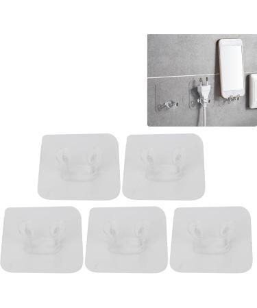 Natudeco 10-Piece Self-Adhesive Shaving Hooks - Wall Organizer for Cell Phones Towels & Razors - Durable Sticky Wall Hangers - Buy Online on GoSupps.com