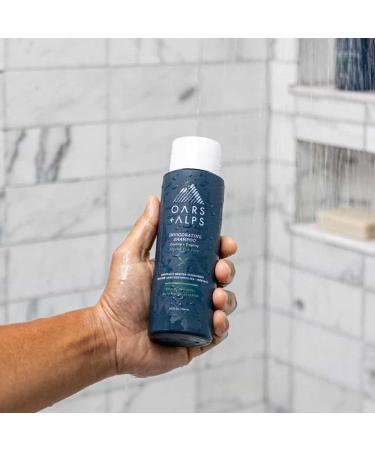 Oars + Alps Men's Sulfate Free Hair Shampoo - Alpine Tea Tree Infused - 12 Fl Oz - Buy Online on GoSupps.com