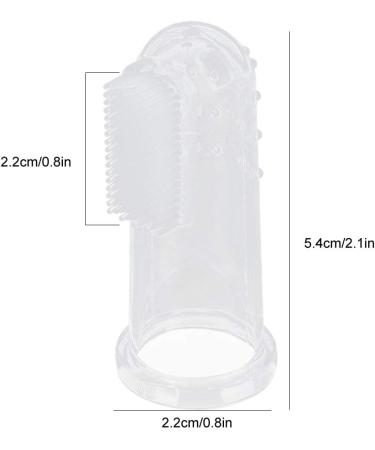 Agatige 10pcs Baby Finger Toothbrush - Soft Silicone Infant Toothbrushes for Newborns | International Shipping Available - Buy Online on GoSupps.com