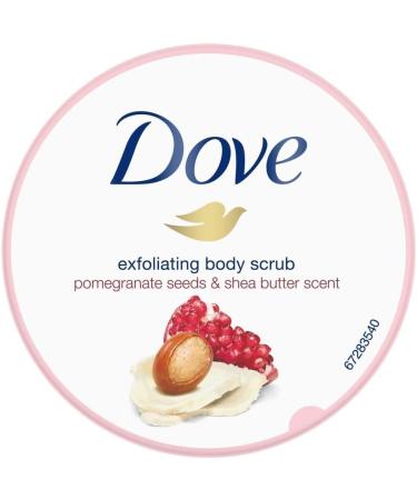 Dove Exfoliating Body Scrub Pomegranate Seeds and Shea Butter Scent 225ml (Pack of 2) 112.5 ml (Pack of 2) - Buy Online on GoSupps.com
