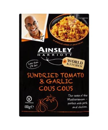 Ainsley Harriott Sundried Tomato & Garlic Cous Cous 6x100g