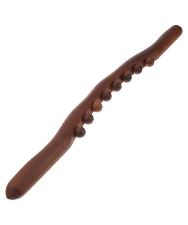 Massage stick scraping stick wood Gua Sha Relaxation Trigger Point Massage Tools Massage Roller Stick For Anti- - and Gua Sha massage soft tissue (53 cm)