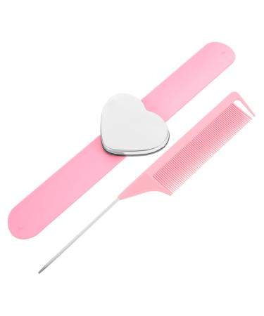 HAPINARY 1 Set Magnet Pat Tape Hair Combs Hair Holder Hair Clip Hair Snap Clips Hair Claw Clip Fine Tooth Comb Hair Tools Scalp Comb Combs for Hair Stylist Hair Comb for Men Silicone