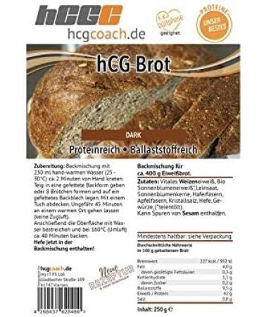4-Pack hCG Low Carb Bread Mix | Perfect for HCG Strict Phase - White & Dark Options - Buy Online on GoSupps.com