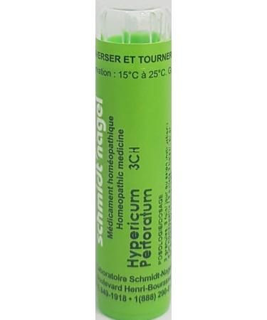 Hypericum Perf (Hypericum Perforatum) 3CH Homeopathy Medicine Schmidt-Nagel Canada (Homeodel) 90 pellets/granules