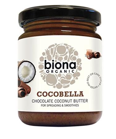 Biona Chocolat Cocobella Organique Beurre De Noix De Coco 250G - Paquet de 4