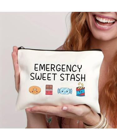 Emergency Sweet Stash Bag Funny Joke Chocolate Lover Sweets Gift UK - Buy Online on GoSupps.com