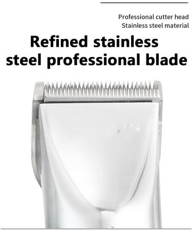 Professional Cordless Hair Trimmer & Clipper - Rechargeable Hair Cutting Tool with LED Display | International Shipping Available - Buy Online on GoSupps.com