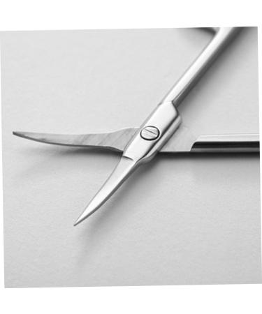 DOITOOL Stainless Steel Scissors Set - Nose Hair Trimmer Eyebrow Grooming & Beard Scissors for Men and Women - Curved Design for Precision Cutting - Buy Online on GoSupps.com