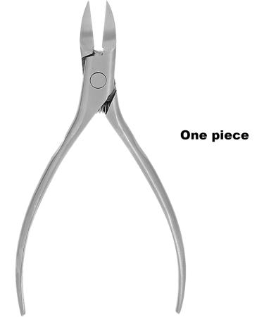 Cuticle Trimmer Angled Ends Cuticle Clipper Stainless Steel Streamlined Handle Not Easy To for Hand(Streamer Silver) - Buy Online on GoSupps.com