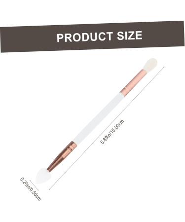 Baluue 3pcs Eye Shadow Brush Eye Shadow Applicator Dual Sided Eyeshadow Eye Blender Brush Wooden Handle - Buy Online on GoSupps.com