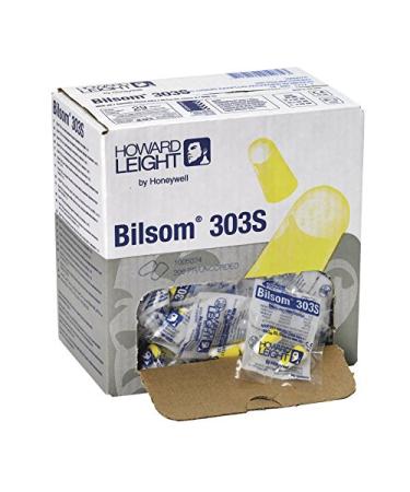 Buy Honeywell 1005074 Howard Leight Bilsom 303 Uncorded Earplugs - 200 Pairs - Best Ear Protection for Noise Reduction - International Shipping Available - Buy Online on GoSupps.com