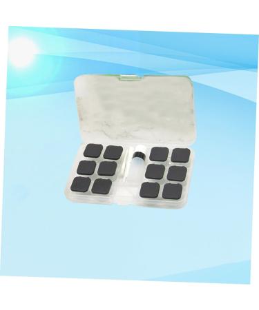 Buy Gatuida Contact Lens Container Travel Case - Lens Accessories & Tweezers - Black Mussel Shell Design 15.8*9.5cm - Buy Online on GoSupps.com